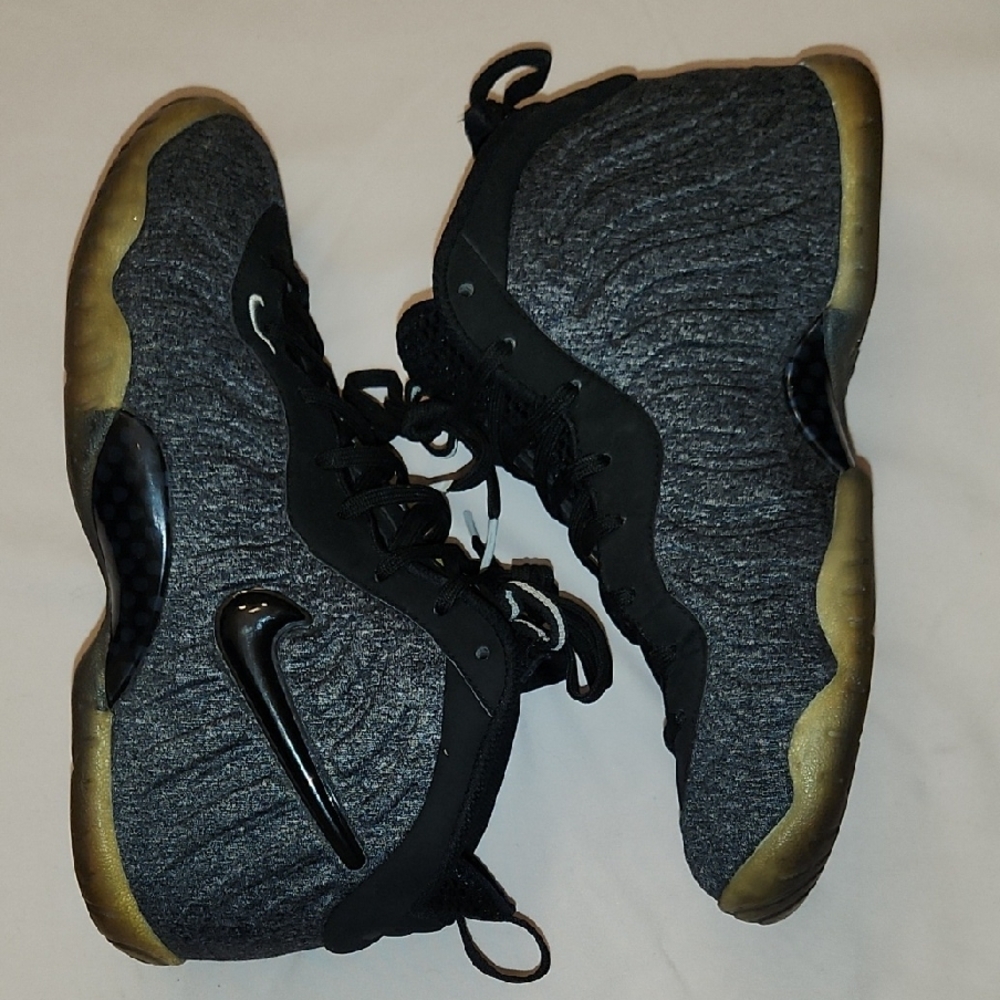 Kids Black and Gray Sneakers